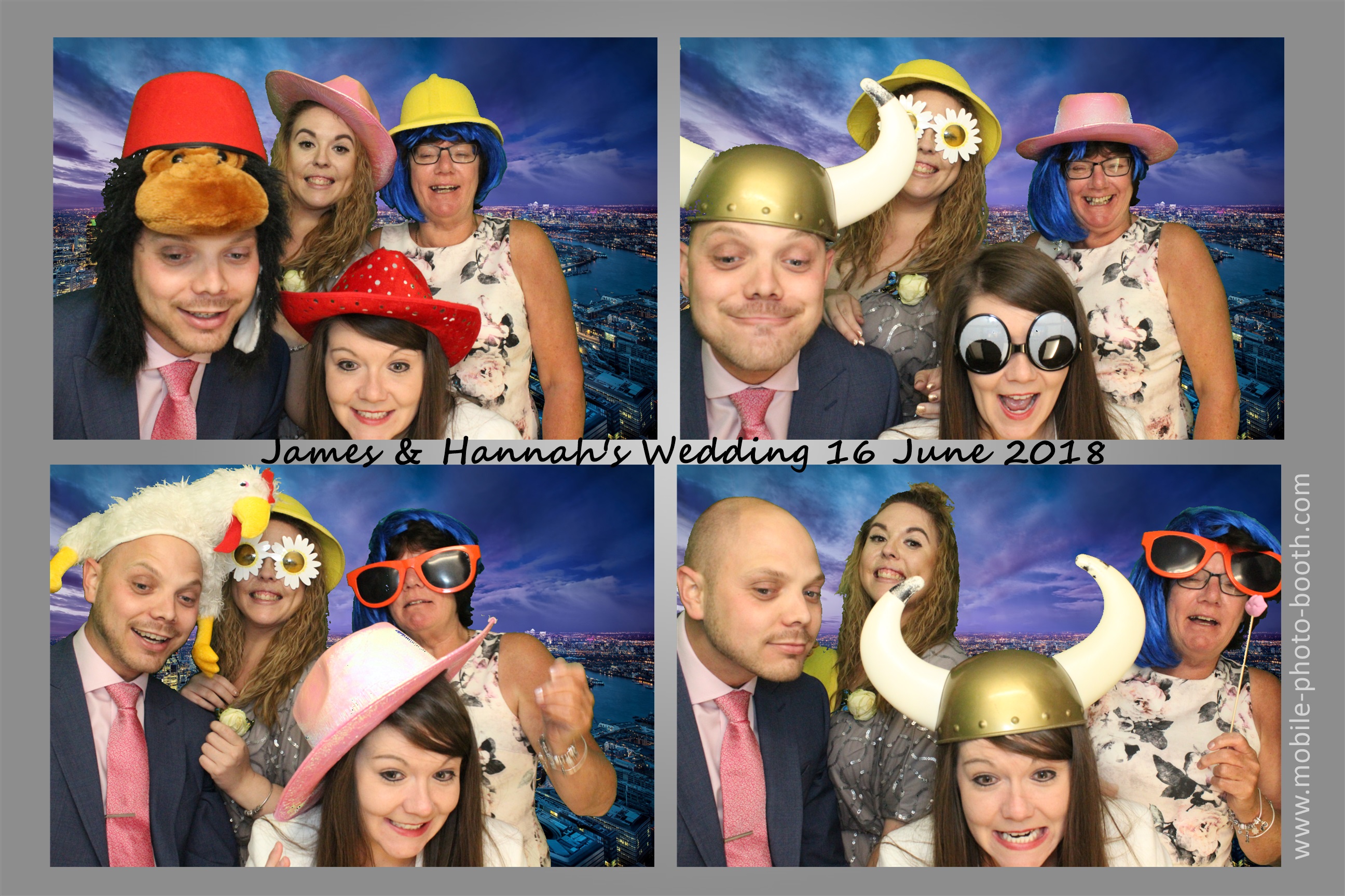 James & Hannah | View more photos from the event at images.mobile-photo-booth.com/u/MobilePhotoBoothUK/James-Hannah